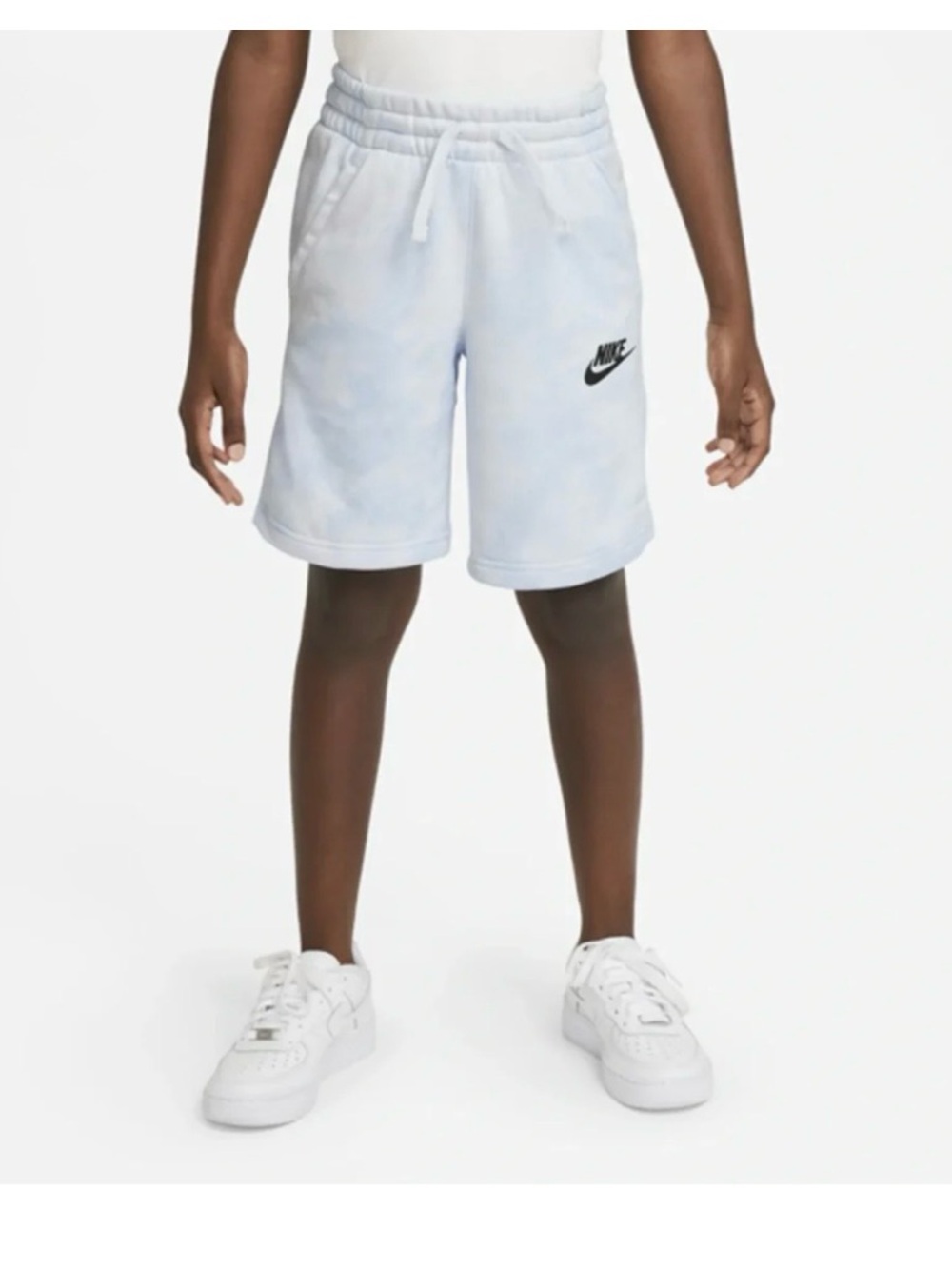 Nike Sportswear Magic Club Boys Tie-Dye Shorts Blue Small Athletic Basketball - Picture 2 of 8